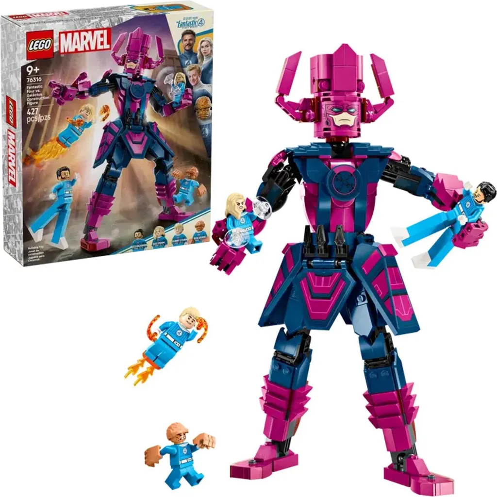Figurine à construire Galactus LEGO 76316 avec figurines articulées