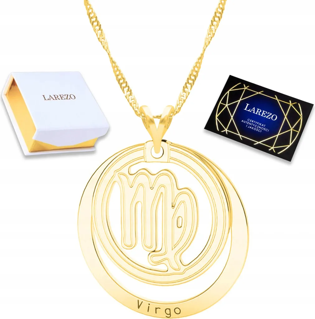 Collana Segno Zodiacale Vergine Oro 925: Gioiello Artigianale Elegante