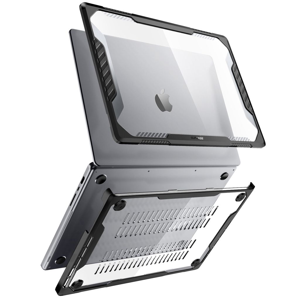Supcase, Bumper-Hülle für MacBook Pro 16" 2023, 2022 und 2021, Schwarz