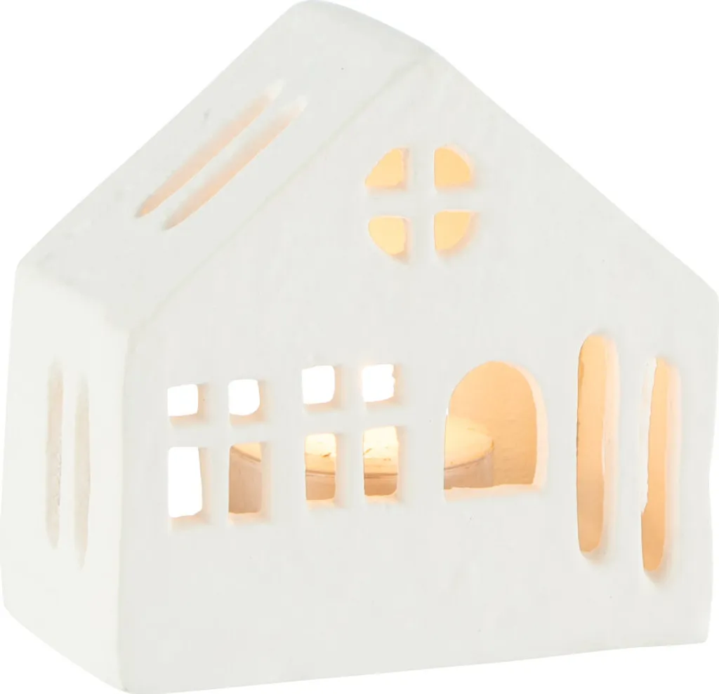 Table basse Goa aluminium blanc J-Line - Meuble lumineux et robuste