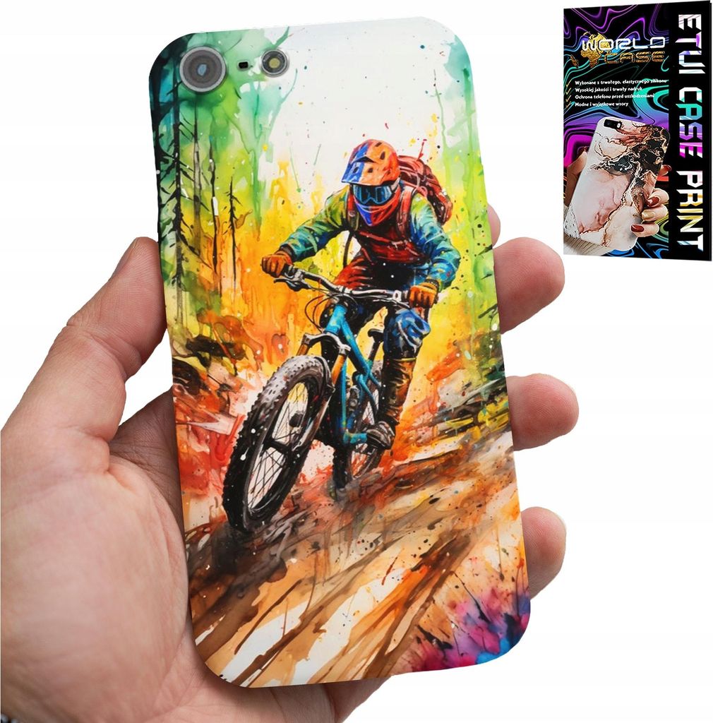 Hülle Für Iphone 5 / 5S / 5C - Mountainbiketouren Extremes Glas
