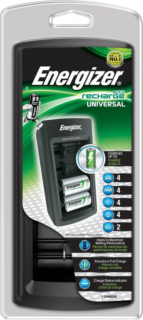 Energizer - Caricabatteria Universale Per Batterie Immagine del prodotto 