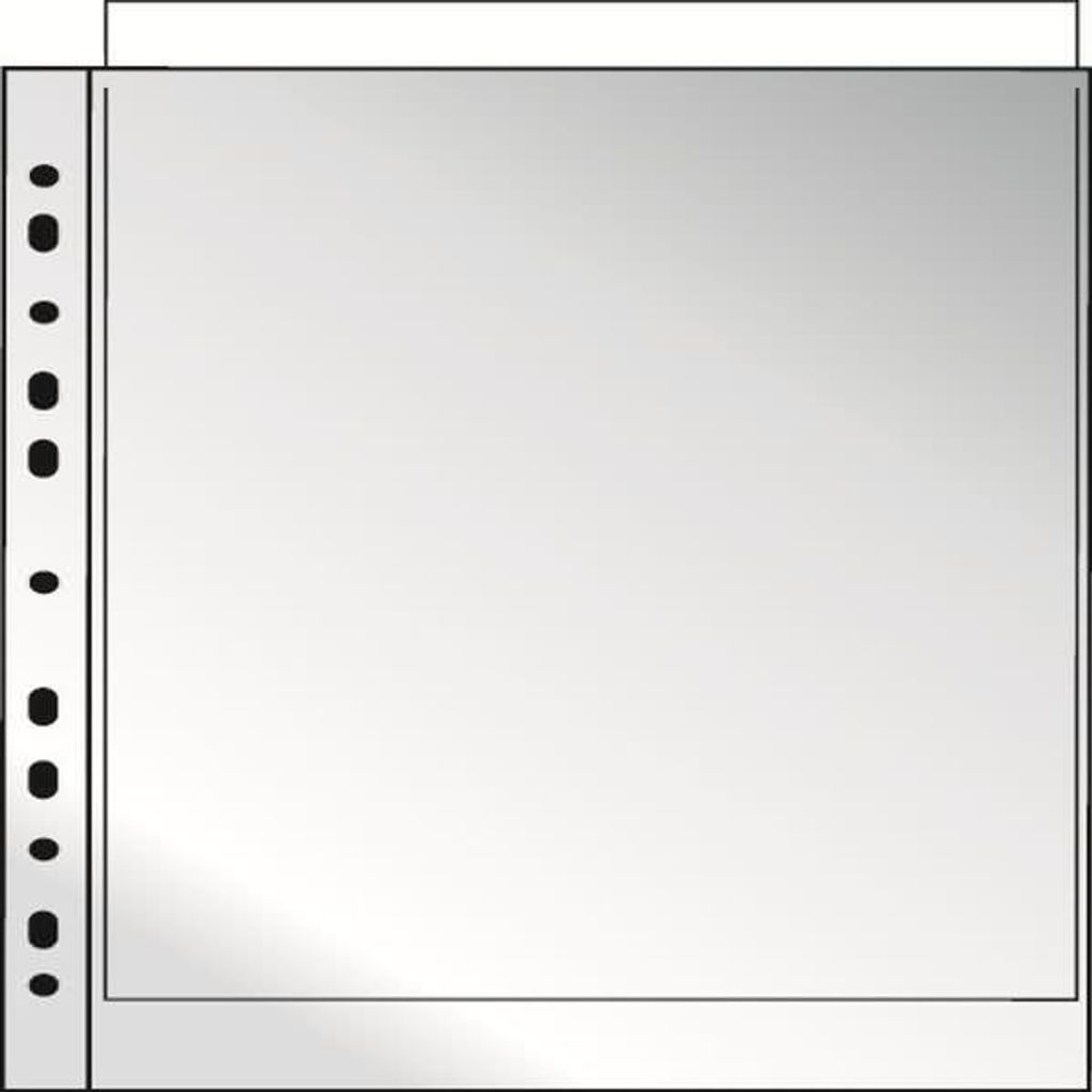 Prospekthüllen A4 PP Standard genarbt oben offen VE=100 Stück