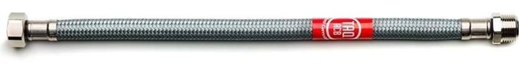 Edelstahl Flexschlauch Panzerschlauch 60cm IG 1/2" x AG 1/2"