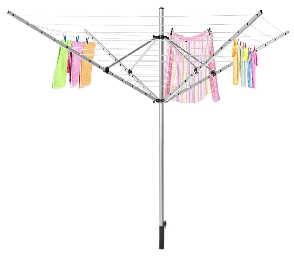 Séchoir rotatif 180 cm pliable - Structure robuste P12 haute qualité - 2