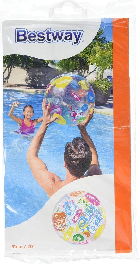 Aqua Beach Speed Ball Einheitsgröße Retro