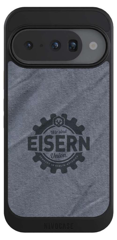NIVOCASE Hülle für Google Pixel 10 Handyhülle NIVOcore Case Schwarz 1. FC Union Berlin FCU Offizielles Lizenzprodukt
