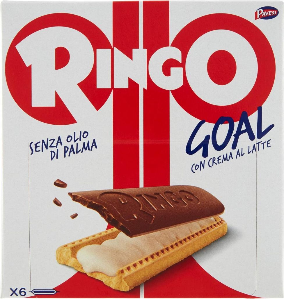 Pavesi Ringo Goal Latte 168 gr. Produktbild 
