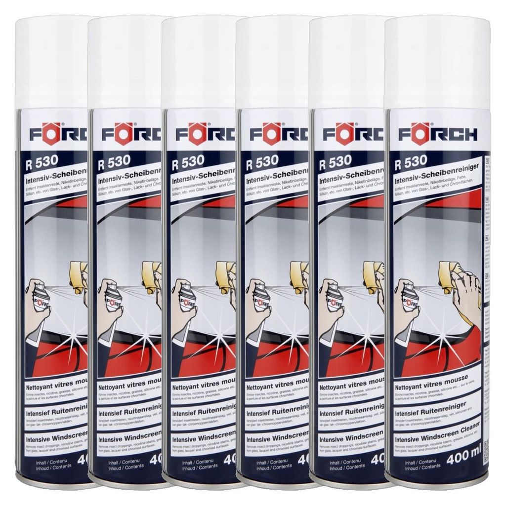 6x Förch R530 Intensiv-Scheibenreiniger-Schaum Glasreiniger Produktbild 