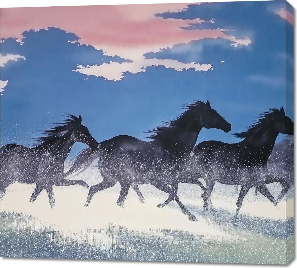 Bild 100x90cm Freiheit und Freiheit