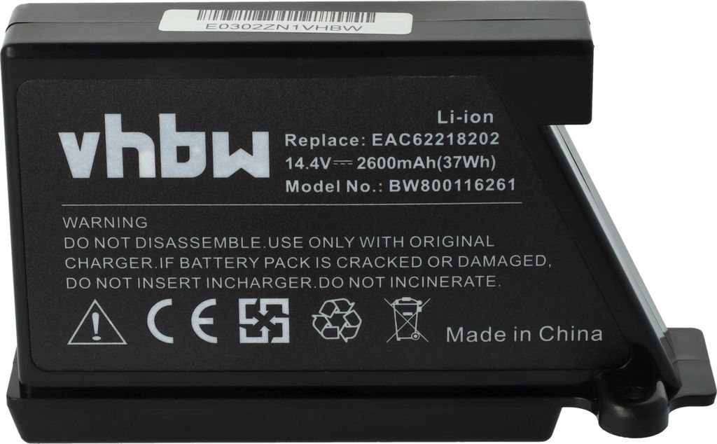 vhbw Akku kompatibel mit LG Hom-Bot VR63475, VR6340LV, Produktbild 