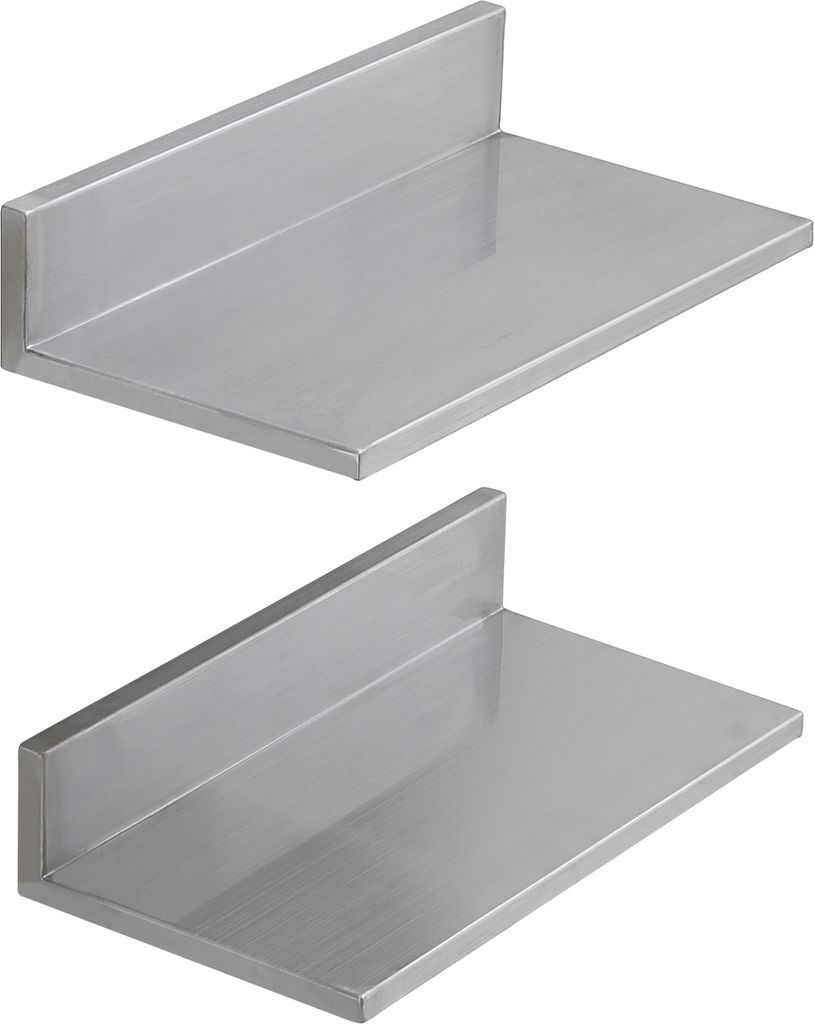Étagère en acier inoxydable SucceBuy 8,6" x 16" – Montage Image du produit 