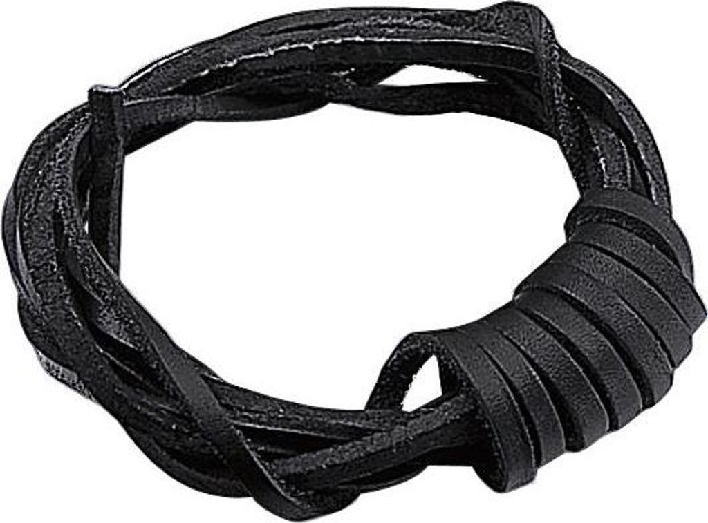 Spirit Motors Leder Schnüre, 2er-Set für Jeans 1.0, 2m, Schwarz