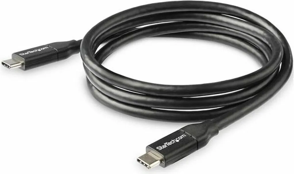 Câble USB C Startech USB2C5C1M de 1m - Câble de Charge USB-C 100W - 2