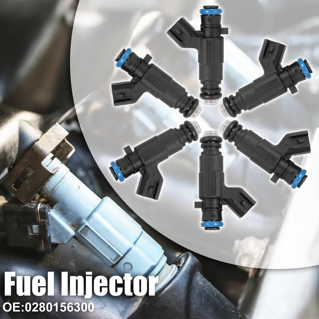 Injecteur carburant 0280156300 essence pour Chevrolet Malibu - 6pcs