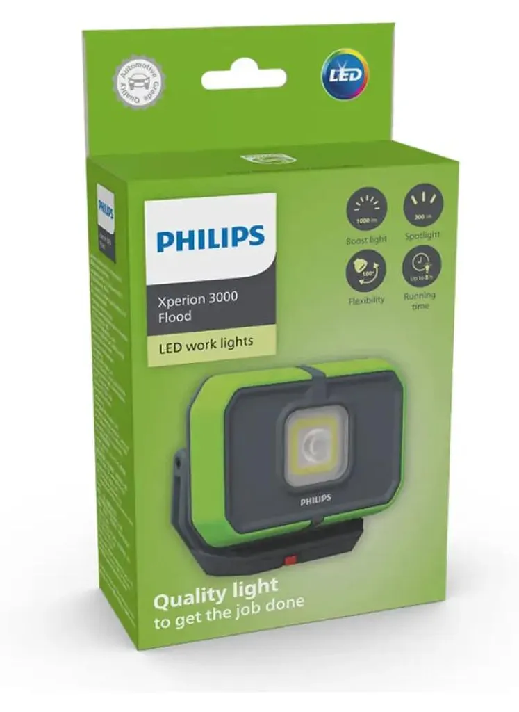 Lampe Philips Xperion 3000 Flood avec projecteur LED 1000 lumens