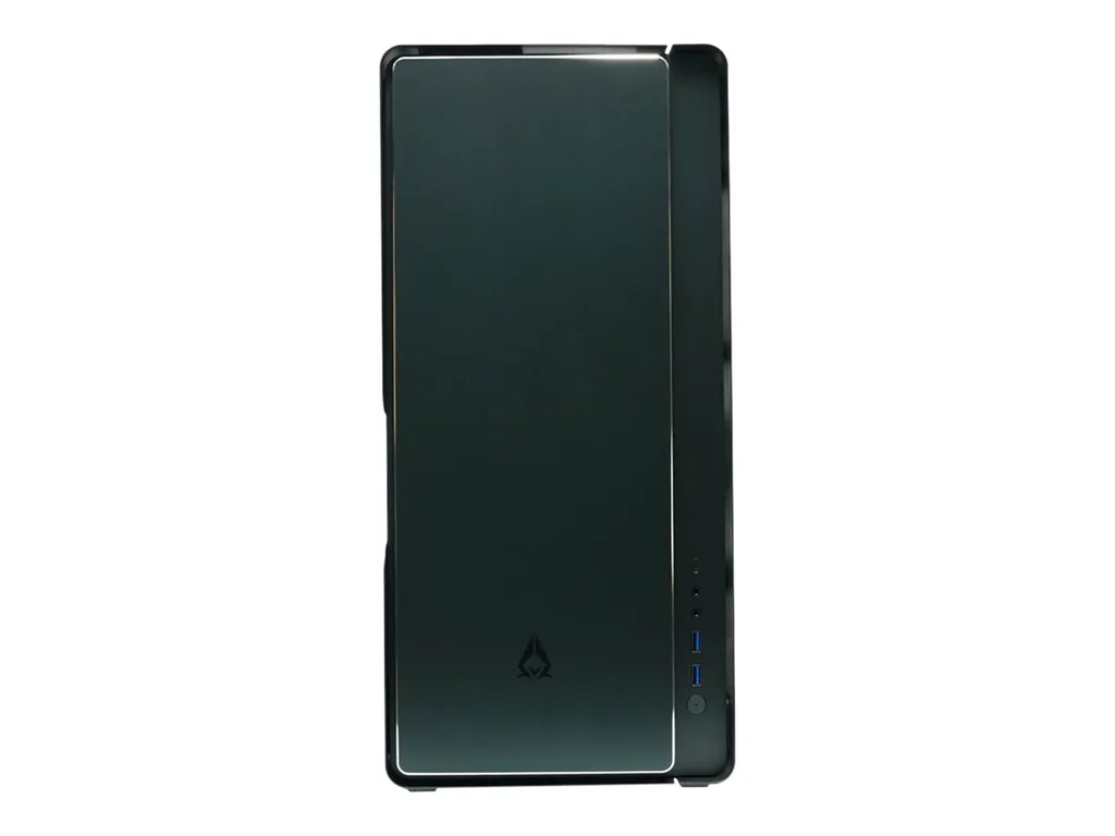 Boîtier Moyen Tour ATX AZZA Cast 808B Noir Idéal pour Montage Gaming