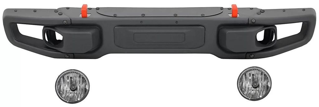 Pare-chocs avant en métal pour Jeep Wrangler Rubicon JK, Image du produit 