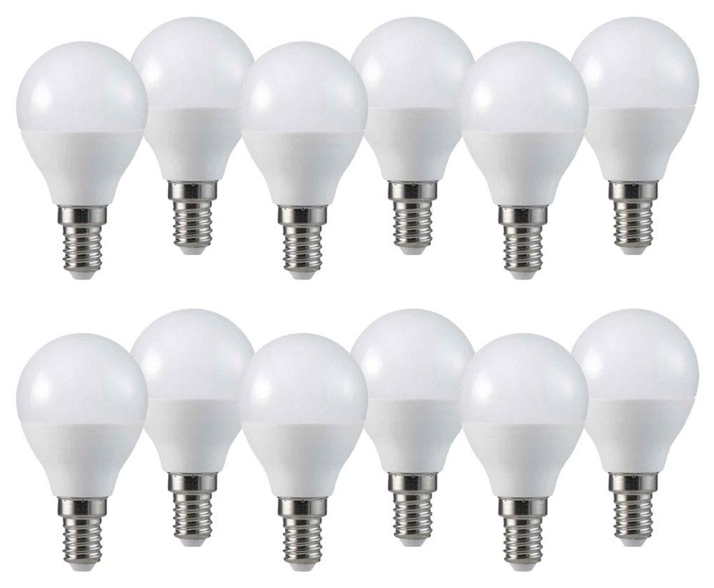 12 x LED Leuchtmittel Tropfen 3,4W = 25W E14 matt 250lm Productafbeelding 