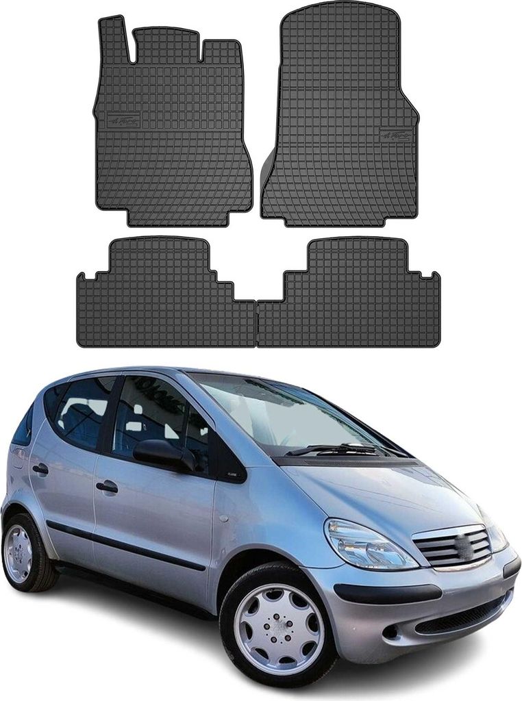 1997-2004 Mercedes Classe A W168 Tapis de sol en caoutchouc Image du produit 