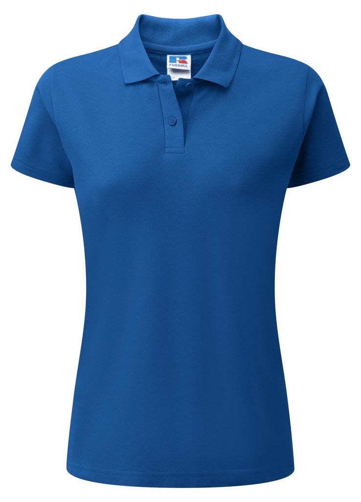 Jerzees Colours Damen Pikee Poloshirt, Kurzarm FK700 (4XL) (Helles Royalblau)
