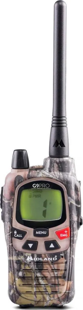 Talkie-Walkie Midland G9 Pro Idéal Chasse, Randonnée et Airsoft