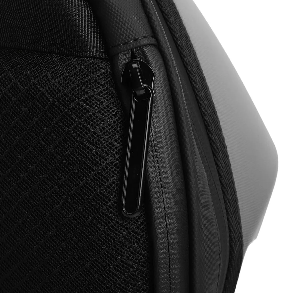 Sac à dos moto étanche à écran LED programmable et coque rigide - 14