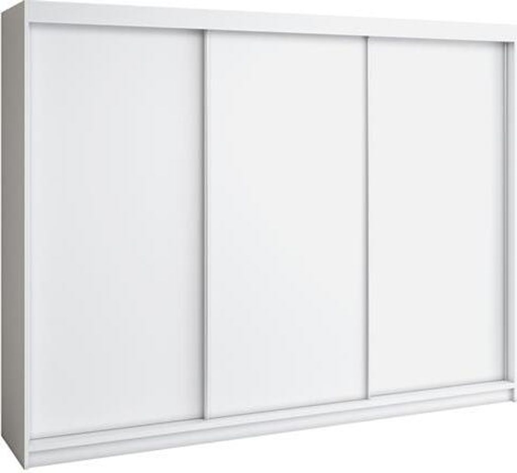 Schwebetürenschrank, 3-türig Schrank mit 4 Schubladen! Produktbild 2
