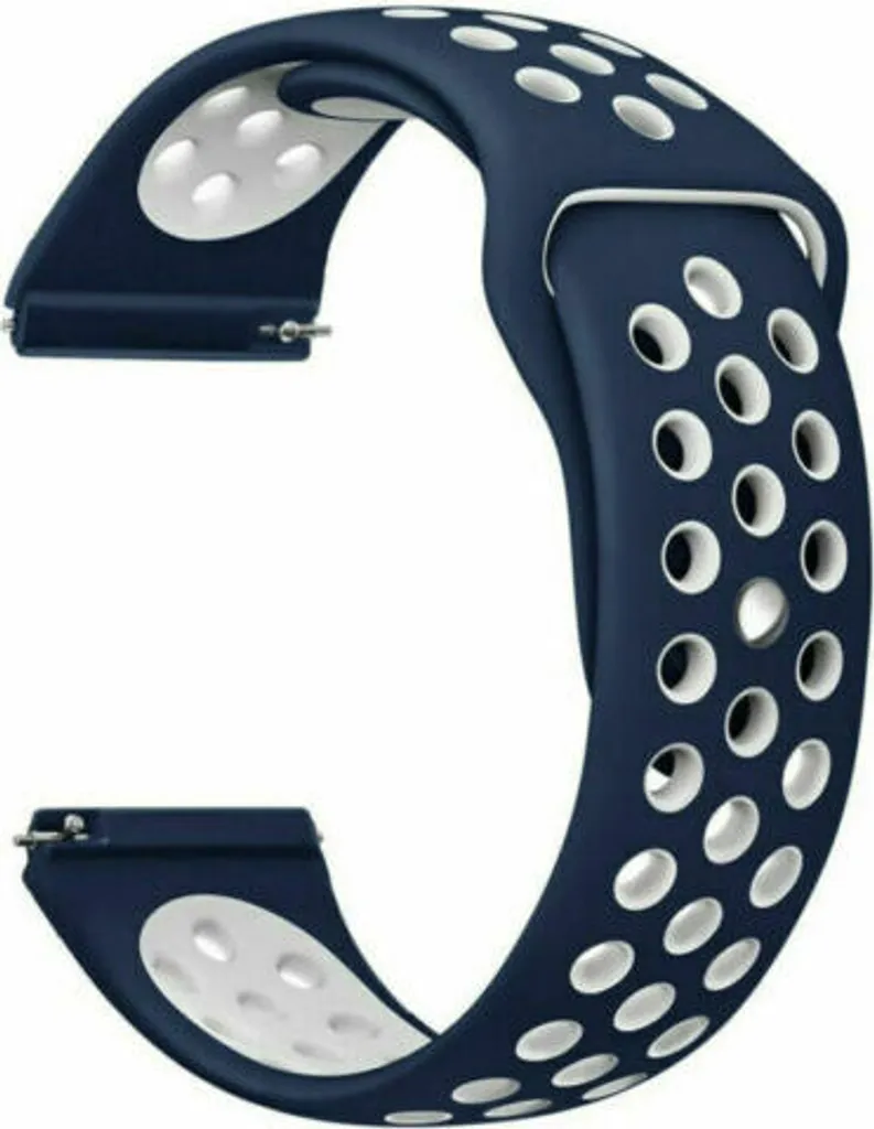 Cinturino Fitbit Blaze Blu e Bianco | Il Miglior Ricambio Qualità-Prezzo