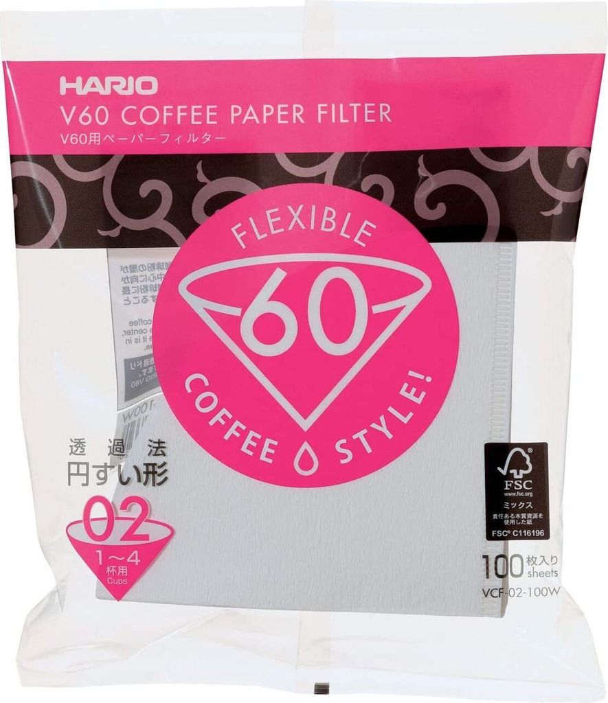 HARIO Papierkaffeefilter "V60" Gr. 02 Produktbild 