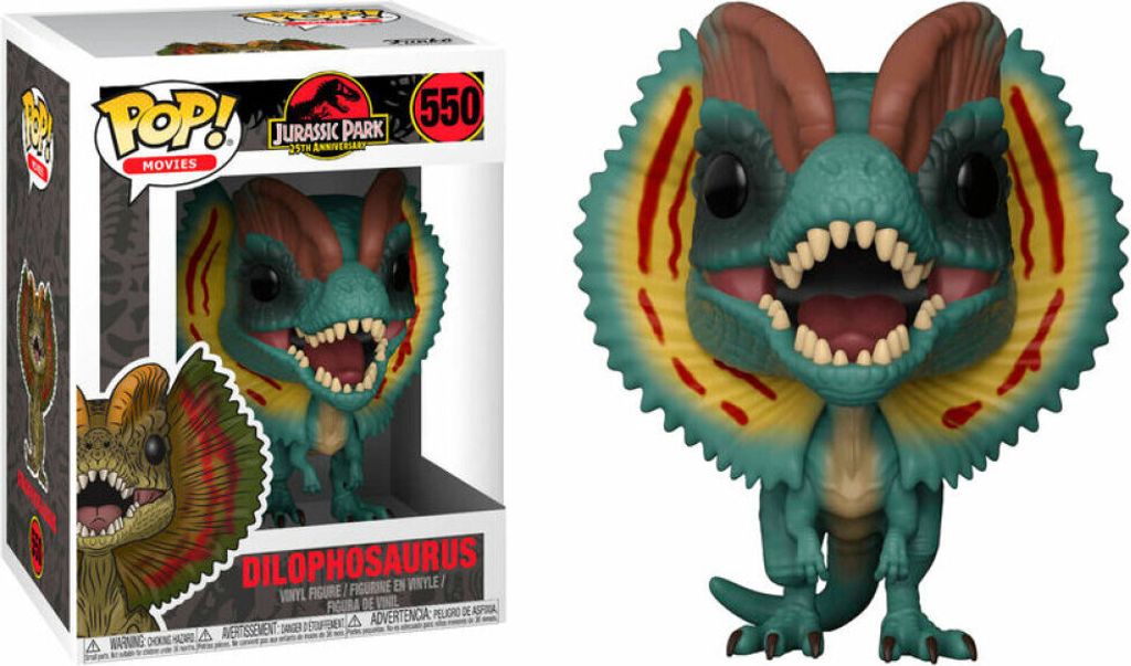 Funko Pop! Jurassic Park - Figurine Dilophosaurus Chase - Obrázok produktu 