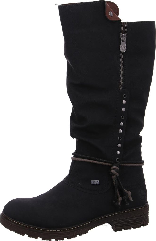 Rieker Langschaftstiefel Schwarz