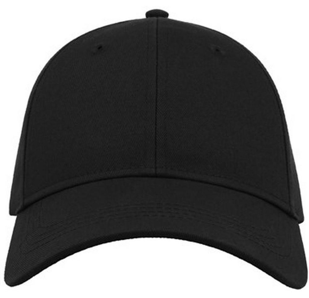 Atlantis - Baseball-Mütze für Herren/Damen Uni LT818 (Einheitsgröße) (Schwarz)