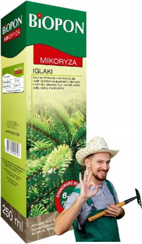 Biopon Mycorrhiza pre ihličnany 250ml Ektomykorhizná Obrázok produktu 
