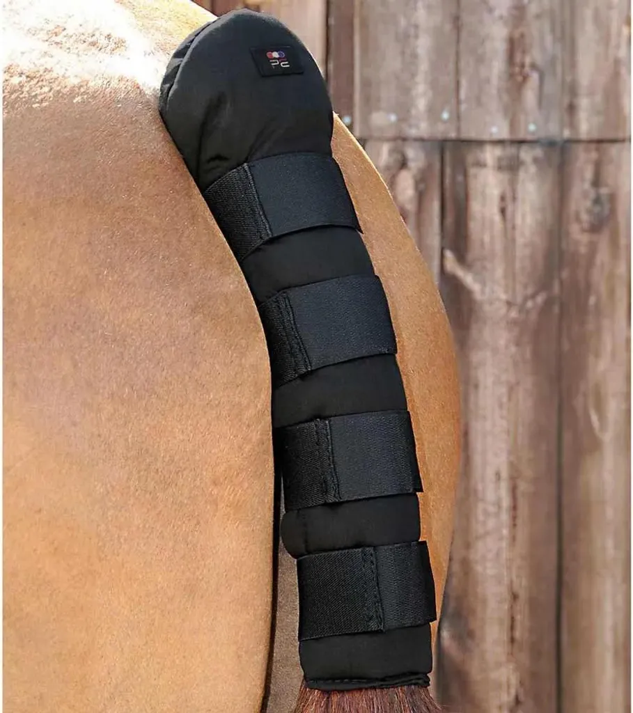 Protège Queue Stay-up Premier Equine Antidérapant avec Grip en Caoutchouc
