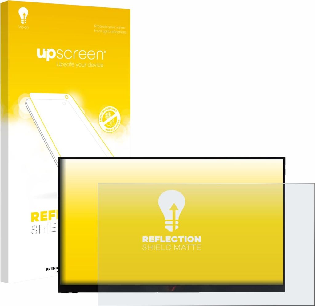 upscreen Schutzfolie für Verbatim PMT-15 Displayschutz Displayschutzfolie Folie Matt Entspiegelungsfolie