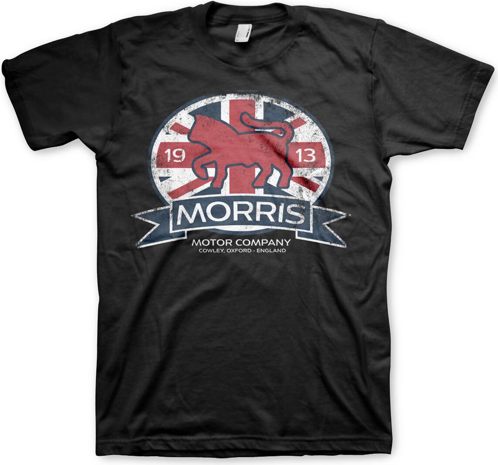Morris Motor Co. England T-Shirt - Small - Black