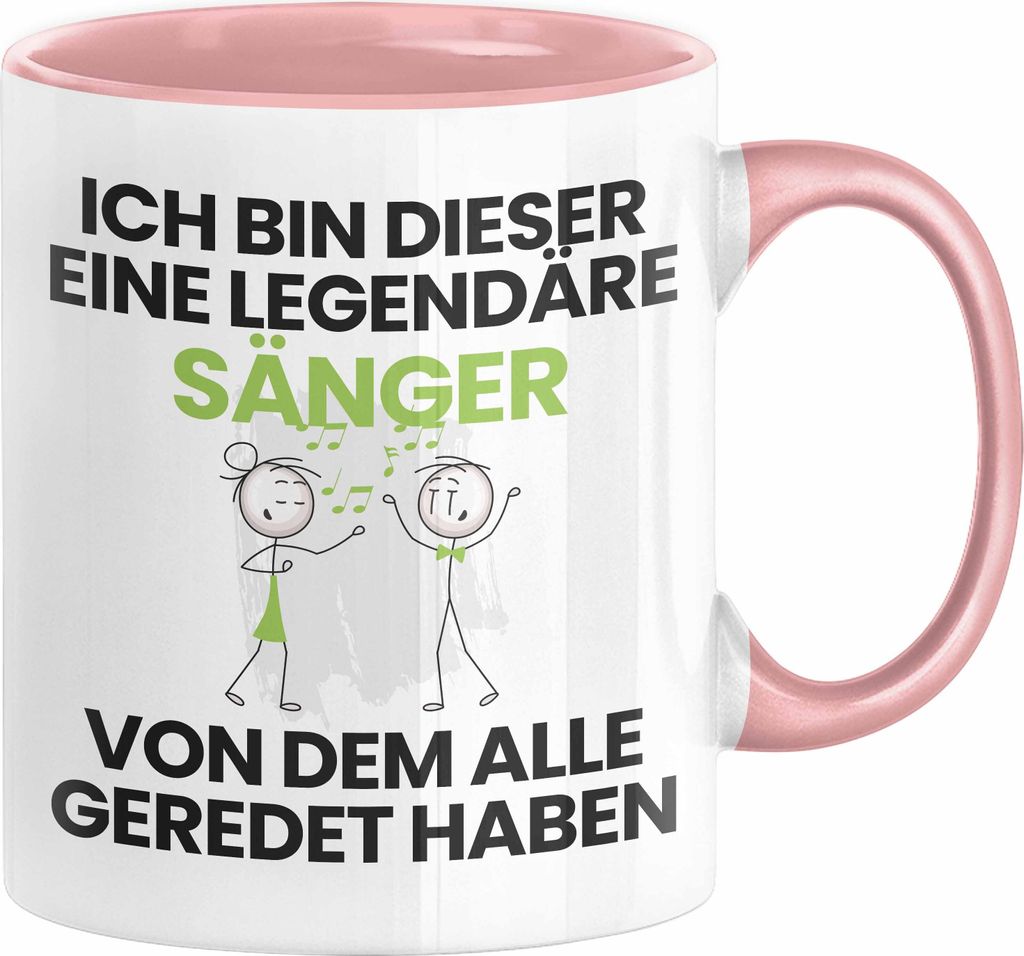Sänger Geschenk Tasse Lustige Geschenkidee Geburtstag für Produktbild 