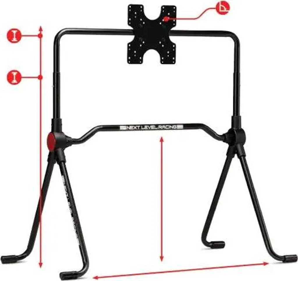 Support de Moniteur Simracing Autoportant pour Écran LED 55 Pouces Lite - 7