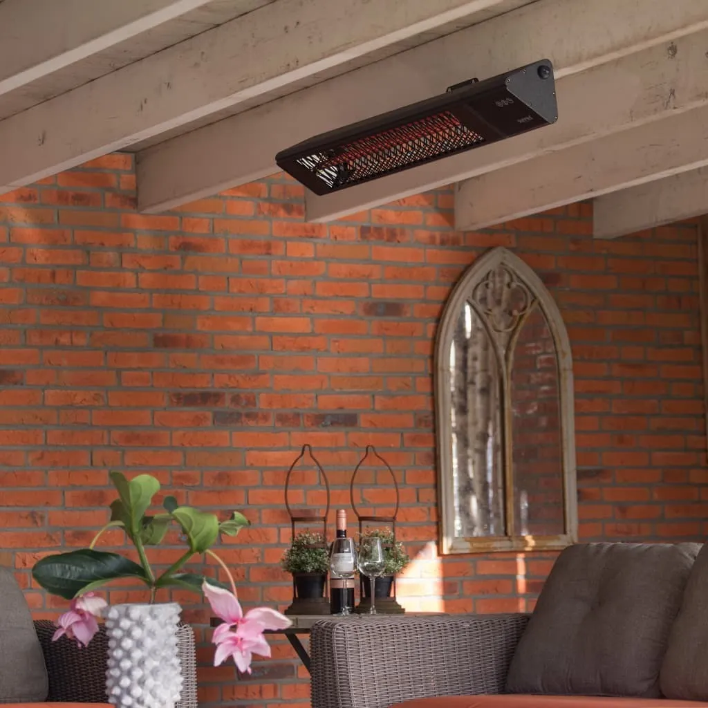Chauffage Extérieur Triangle Dark Smart 2500W avec Variateur et App - 25