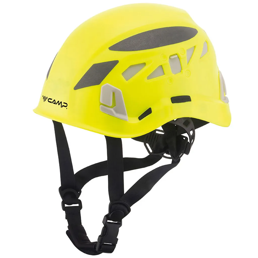 Casque de protection pour travaux en hauteur Camp Ares Air Jaune fluo