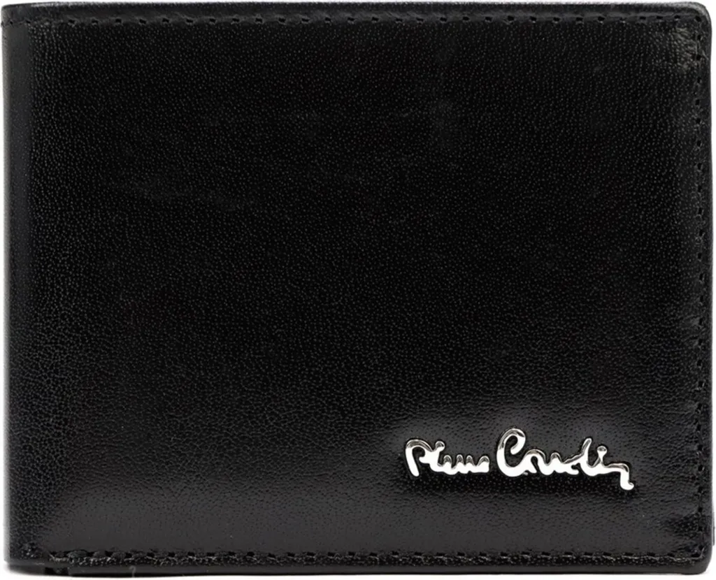 Portefeuille Pierre Cardin YS602323 en cuir véritable noir pour homme