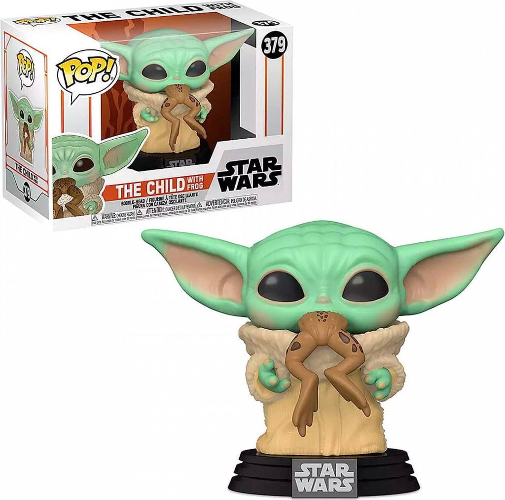 Funko Pop! - Star Wars Mandalorian: The Child z Żabą - Zdjęcie produktu 