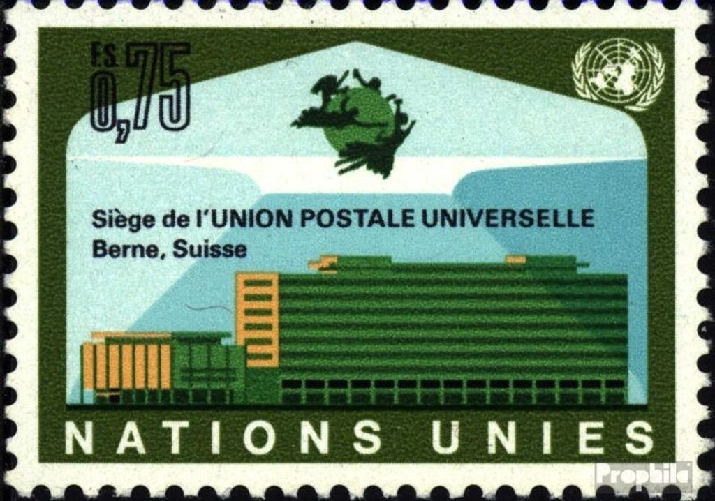 Briefmarken UNO - Genf 1971 Mi 18 (kompl.Ausg.) gestempelt Produktbild 