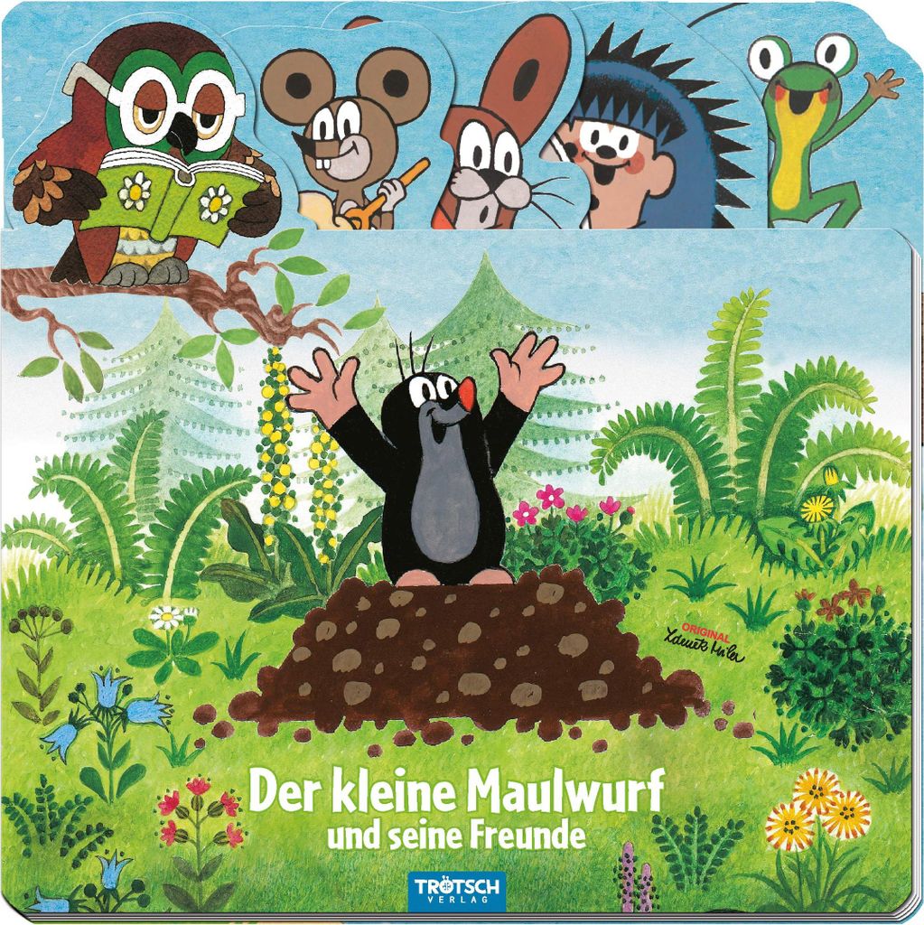 Registerbuch mit Klappen "Der kleine Maulwurf" Produktbild 