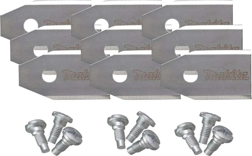 Lames Makita RM350D en acier trempé haute résistance - 9 unités