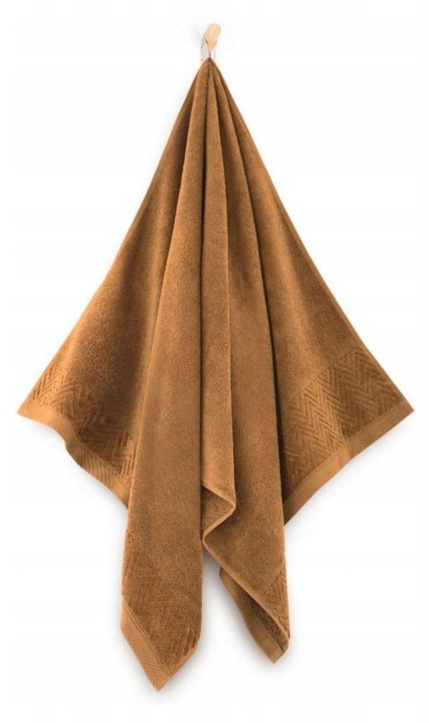 Handtuch - 100% Baumwolle - 450 g/m2 - 30x50 cm - Extra Saugfähig - Hellbraun - hohe Grammatur - TOSCANA