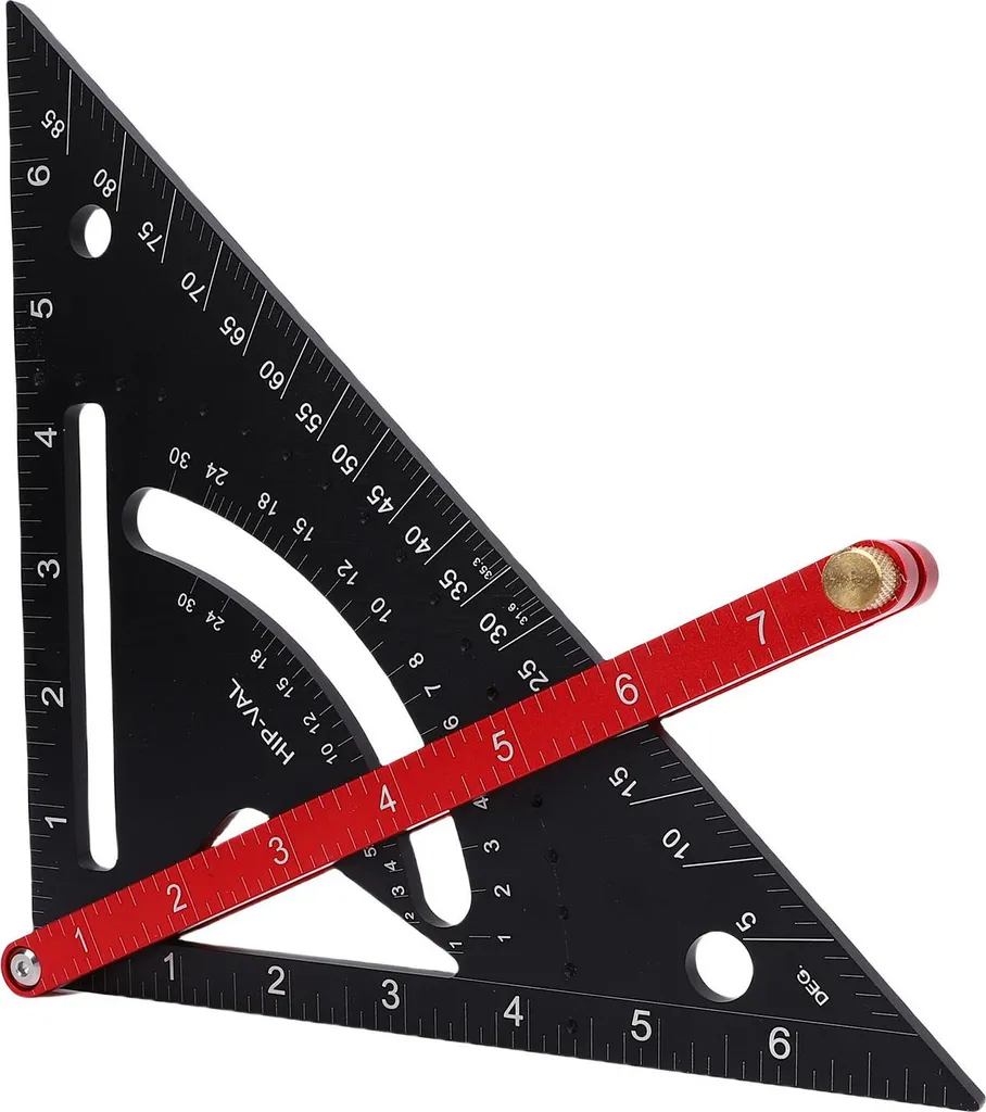 Équerre de menuisier bidirectionnelle réglable en aluminium robuste - 10