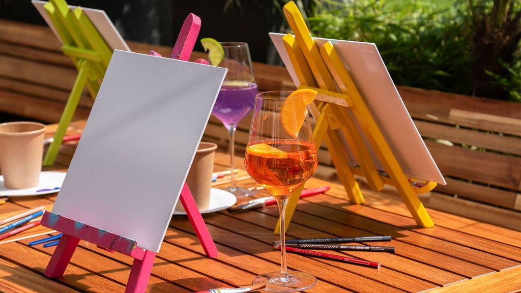 Jochen Schweizer Tapas & Paint Heidelberg; Erlebnis verschenken oder selbst erleben; Gutschein gültig für 1 Person