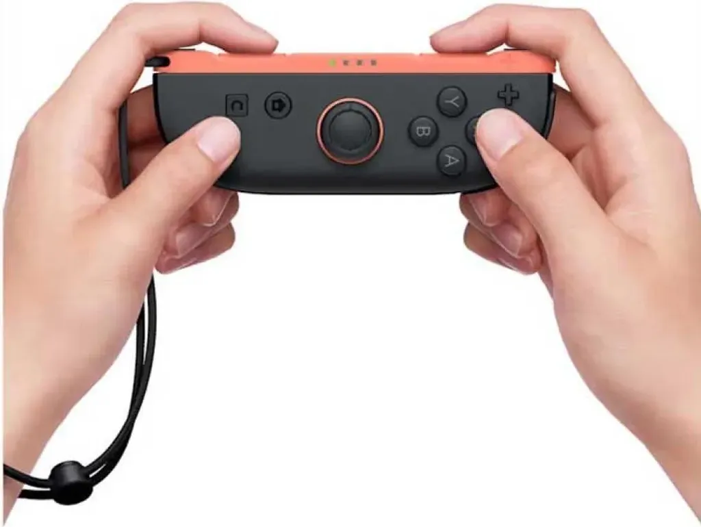 Manette Joy-Con 2 droit Rouge clair pour console Nintendo Switch OLED